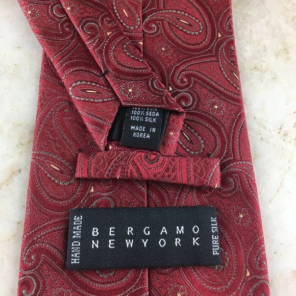 BERGAMO, NEW YORK, SILK TIE - Picture 5 of 10